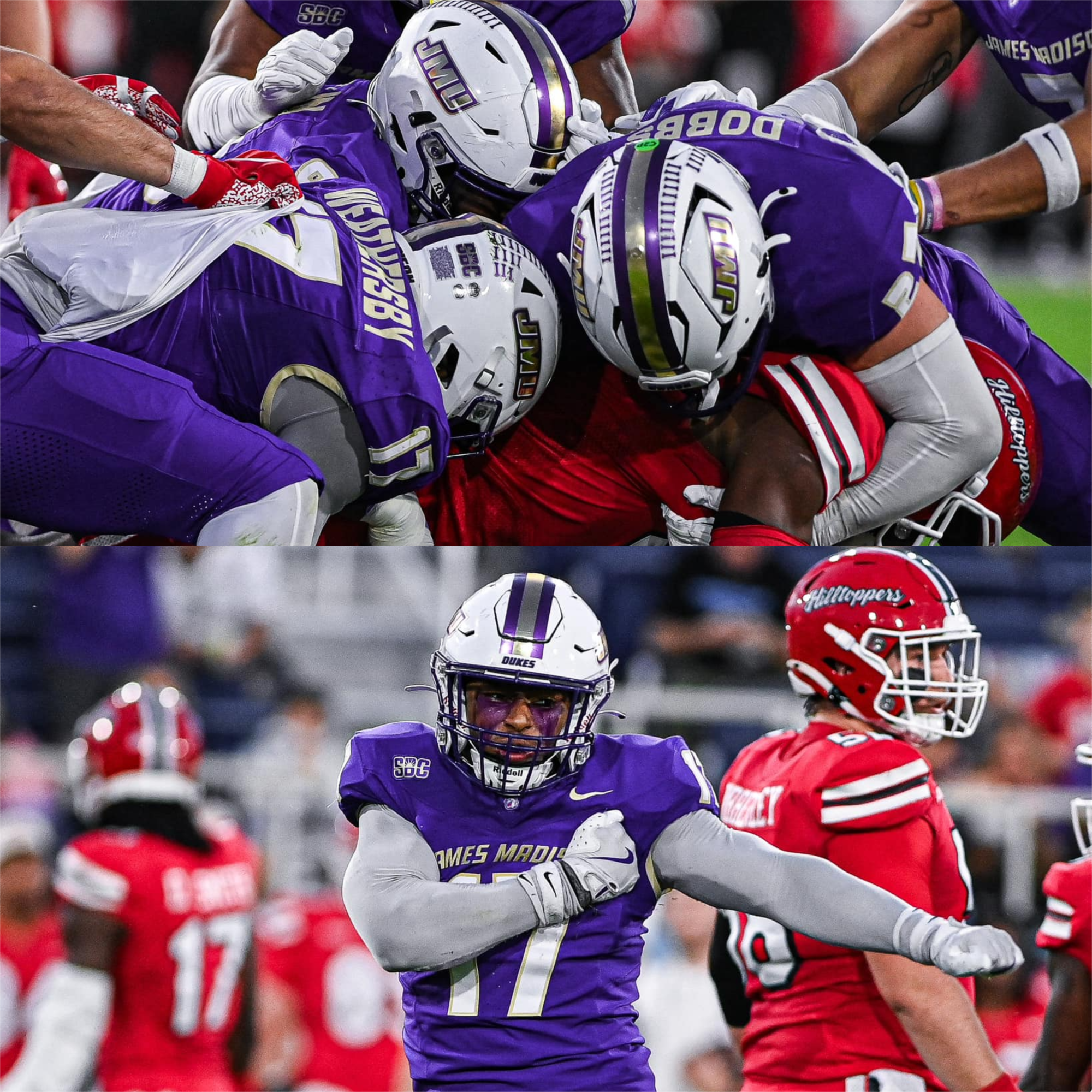 da3a0f5b116845f198bc29bac1f16396 James Madison Football Star Eric O’Neill Makes Waves with Iconic Celebration During Boca Raton Bowl Victory